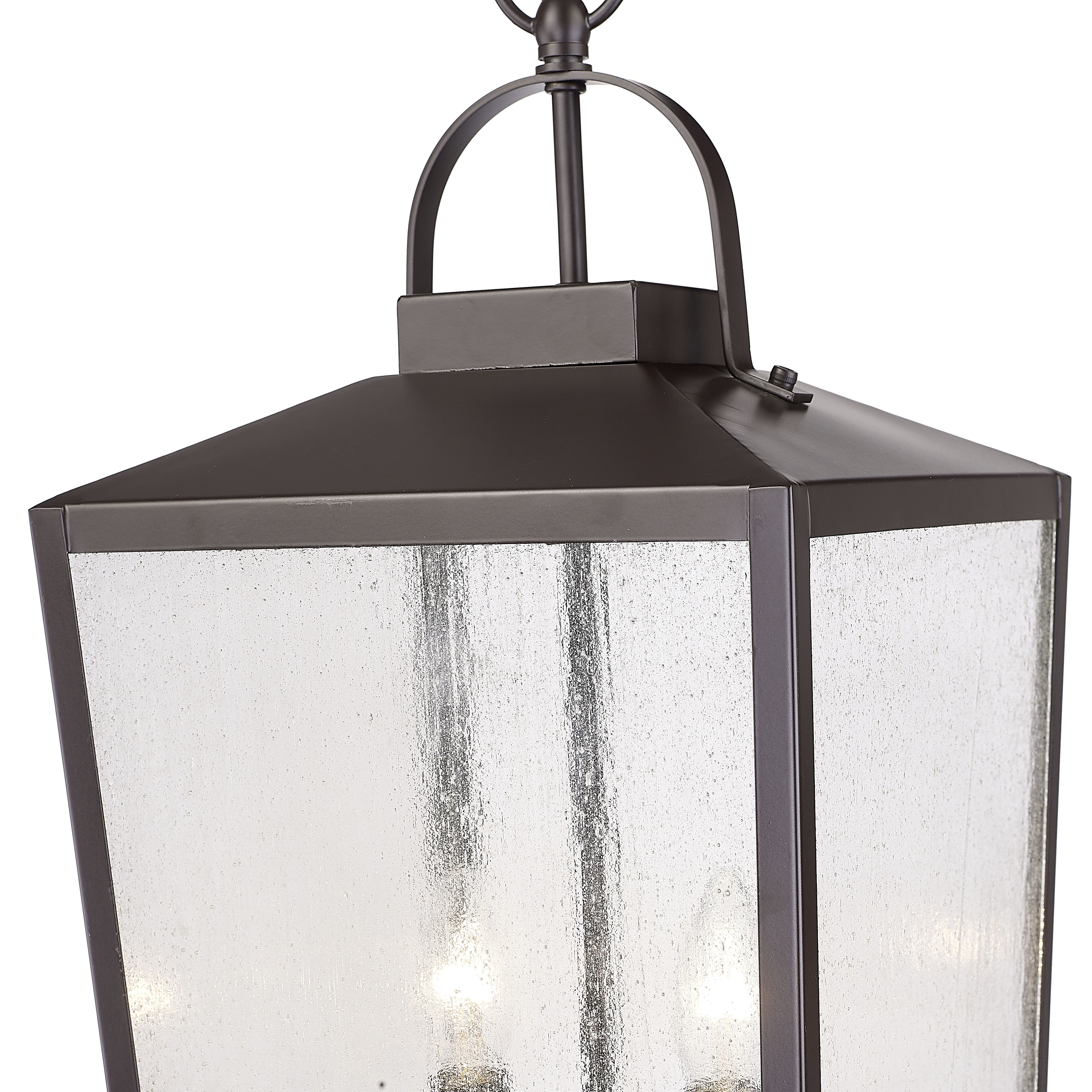 Devens 2 Light 10 inch Powder Coated Bronze Outdoor Hanging Lantern